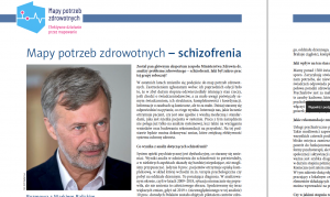 Obraz Schizofrenia: wywiad z ekspertem projektu w Menedżerze Zdrowia